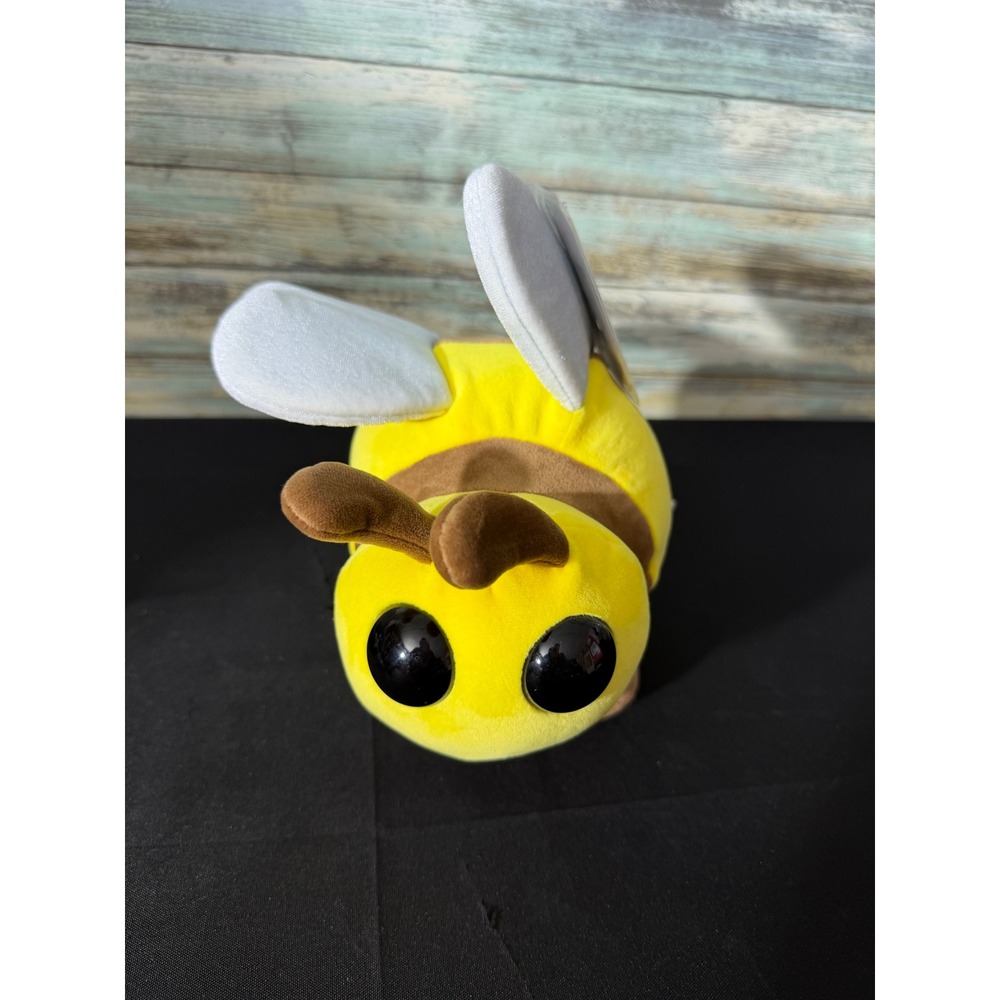 Adopt Me! Bee Plush 8" Yellow Brown NEW Virtual Item Code AME0008 Jazwares